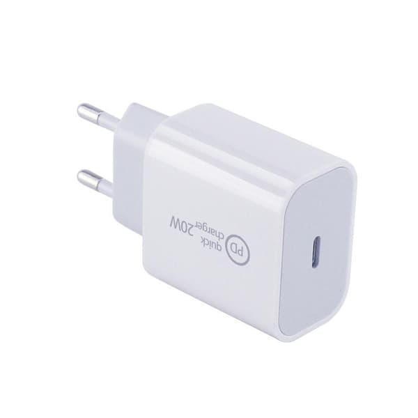 iPhone charger 11/12 USB-C hurtiglader 20W +1M kabel