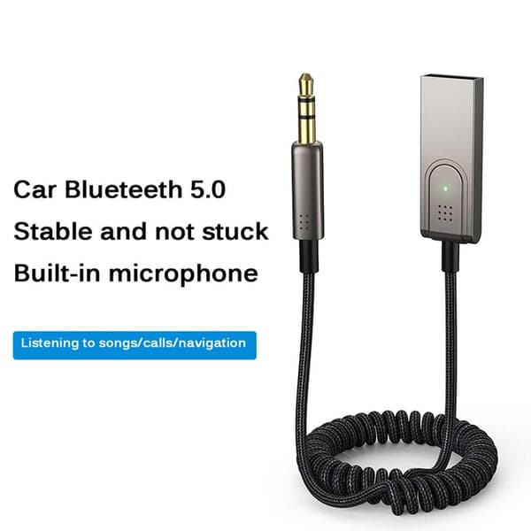 Trådløs USB Bluetooth 5.0 Audio Receiver 3.5mm AUX