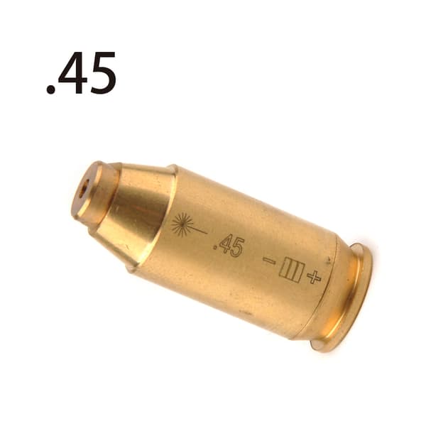 .45 Messing Rød Laserpatron Bore Sighter Boresight Scope