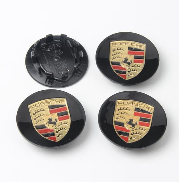 P01 - 75MM 4-pakks midtstykker Porsche