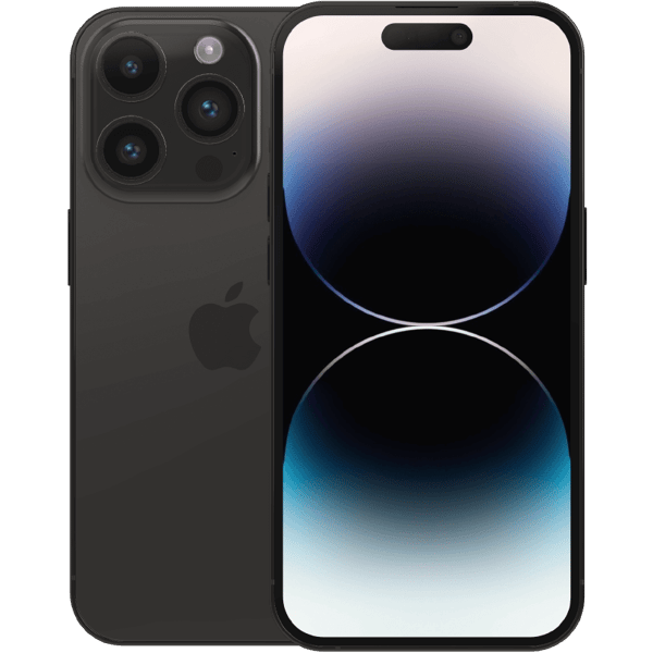 Apple iPhone 14 Pro Space Black 128 GB Klass B (Refurbished)