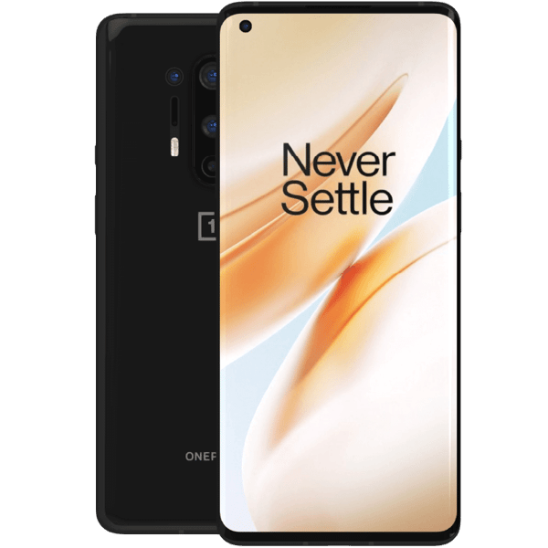 OnePlus 8 Pro Onyx Black 128 GB Klass A (Refurbished)