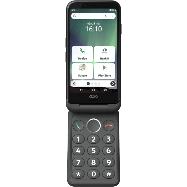 Doro Aurora A21 Graphite 64 GB Klass B (Refurbished)