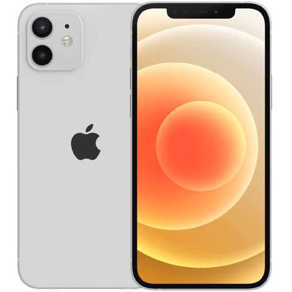 Apple iPhone 12 White 64 GB Luokka C (Refurbished)