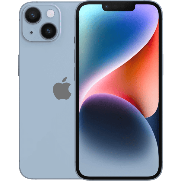Apple iPhone 14 Blue 128 GB Klass B (Refurbished)