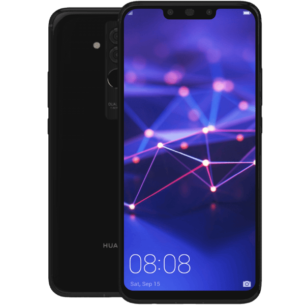 Huawei Mate 20 lite Black 64 GB Klass C (Refurbished)
