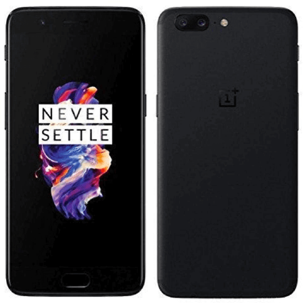 OnePlus 5 Black 128 GB Klass B (Refurbished)