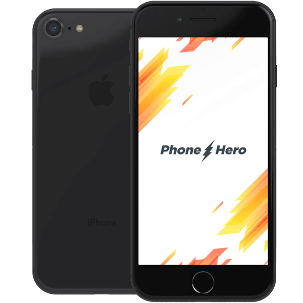 Apple iPhone 8 Space grey 64 GB Klass B Nytt batteri original (Refurbished)