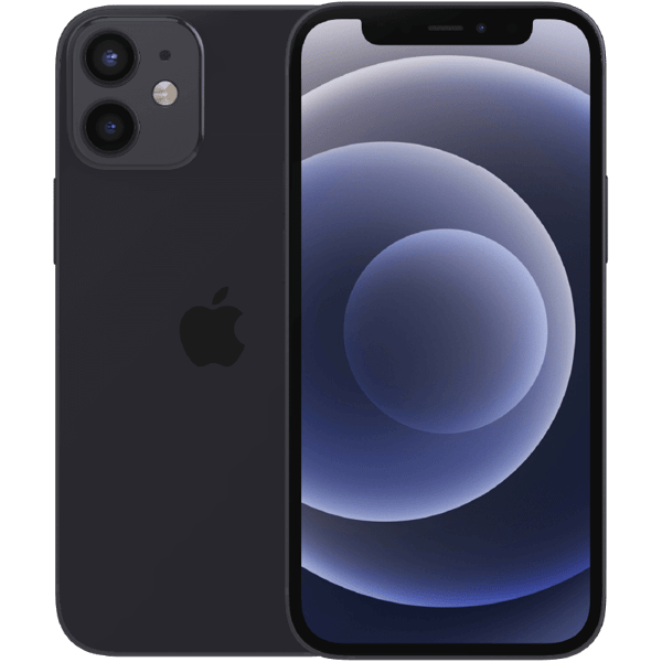 Apple iPhone 12 mini Black 128 GB Klass B (Refurbished)