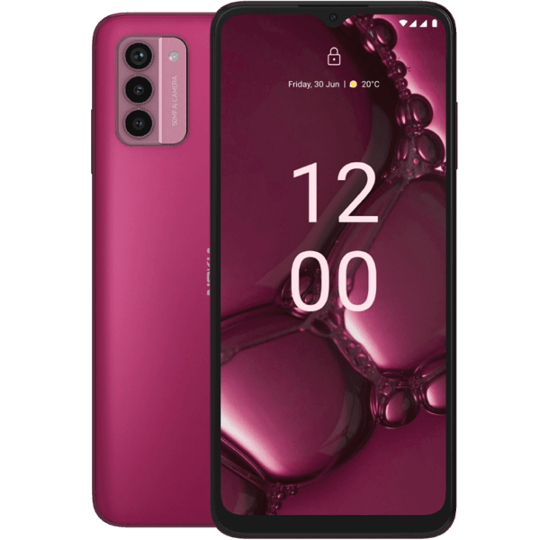 Nokia G42 5G So Pink 128 GB Klasse A (Refurbished)