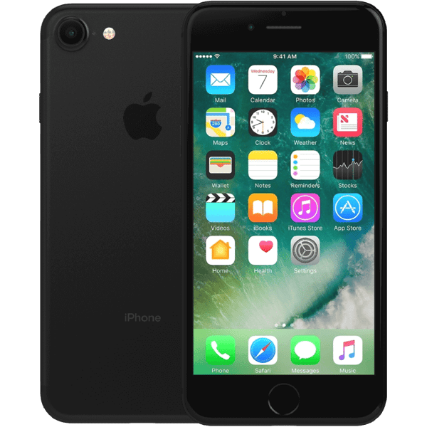 Apple iPhone 7 Black 32 GB Klass A Nytt batteri original (Refurbished)