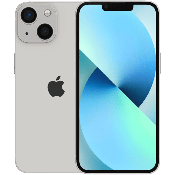 Apple iPhone 13 mini Starlight 128 GB Klass C Nytt batteri (Refurbished)