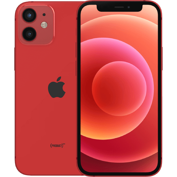 Apple iPhone 12 Mini Red 128 GB Klass B Nytt batteri original (Refurbished)
