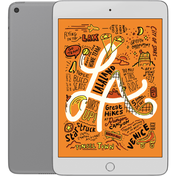 Apple iPad Mini (2019) Silver 64 GB Wifi Klass C (Refurbished)