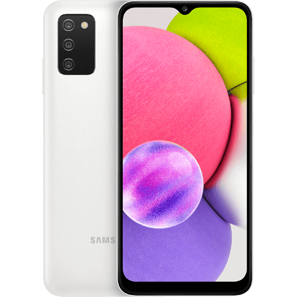 Samsung Galaxy A03s White 64 GB Klass B (Refurbished)