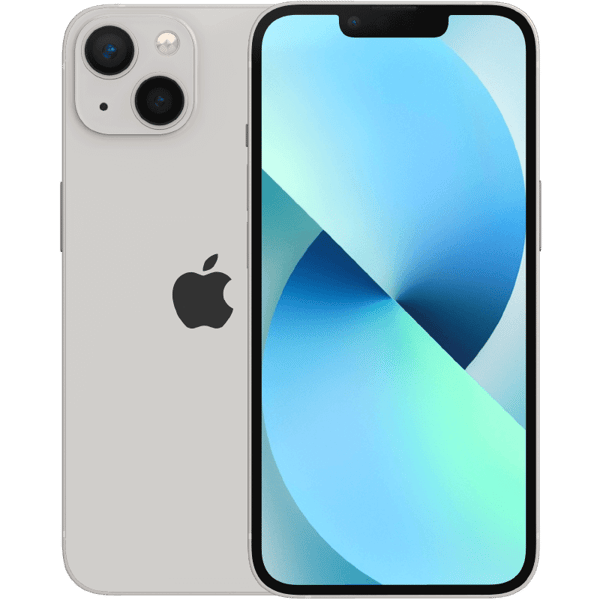 Apple iPhone 13 Starlight 128 GB Klass B (Refurbished)