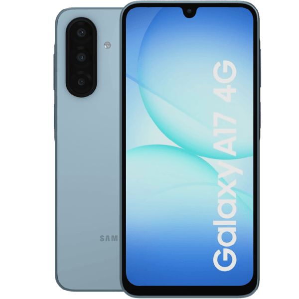 Samsung Galaxy A17 4G Light blue 128 GB Klass A (Refurbished)