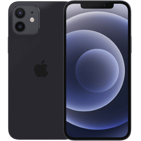 Apple iPhone 12 Black 128 GB Klass C (Refurbished)
