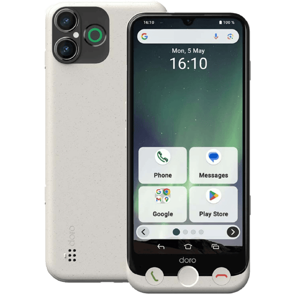 Doro Aurora A30 White 128 GB Klass A (Refurbished)
