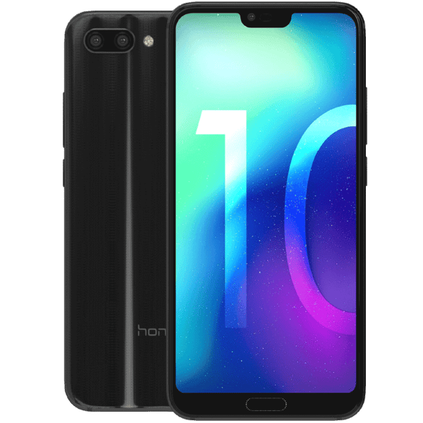 Huawei Honor 10 Midnight Black 64 GB Klass B (Refurbished)