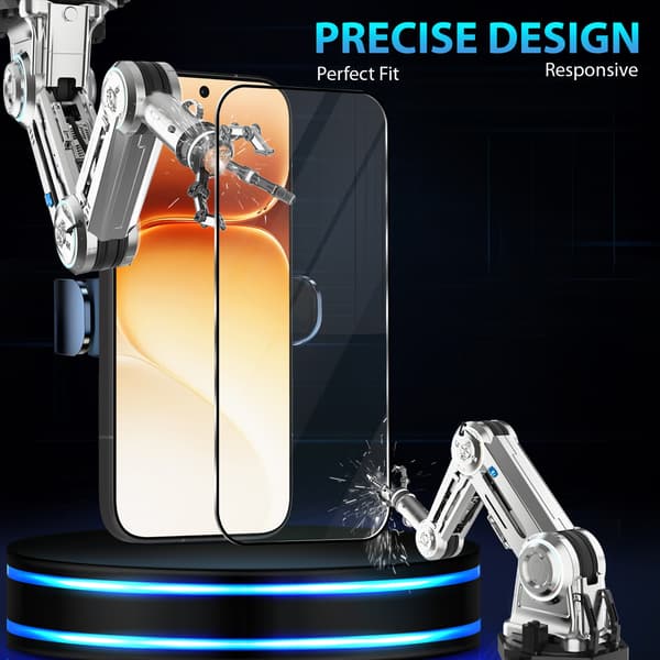 2-Pack Honor 600 Pro Skärmskydd - Härdat Glas 9H - Super kvalitet 3D