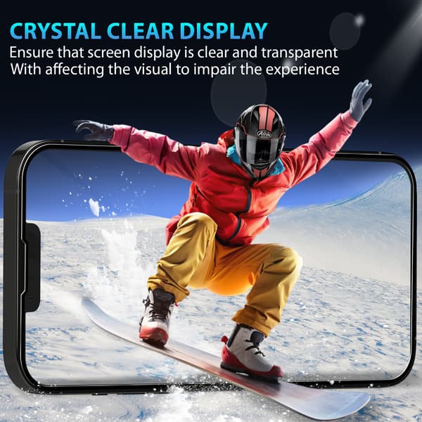 2-Pack Iphone 17e Skärmskydd - Härdat Glas 9H - Super kvalitet 3D