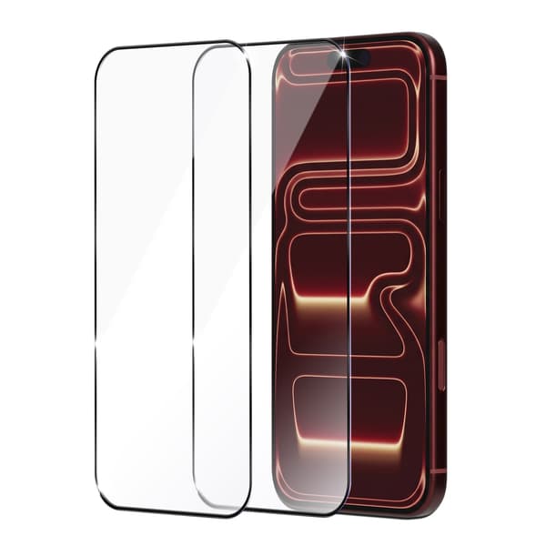 2-Pack iPhone 18 Pro Max Skärmskydd - Härdat Glas 9H - Super kvalitet 3D