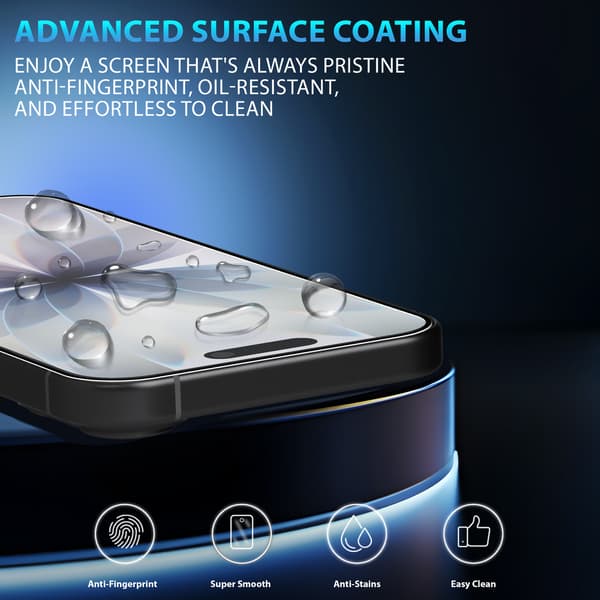 2-Pack Iphone 17E Skärmskydd - Härdat Glas 9H - Super kvalitet 3D