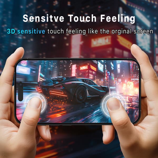 1-Pack Iphone 17E Skärmskydd - Härdat Glas 9H - Super kvalitet 3D