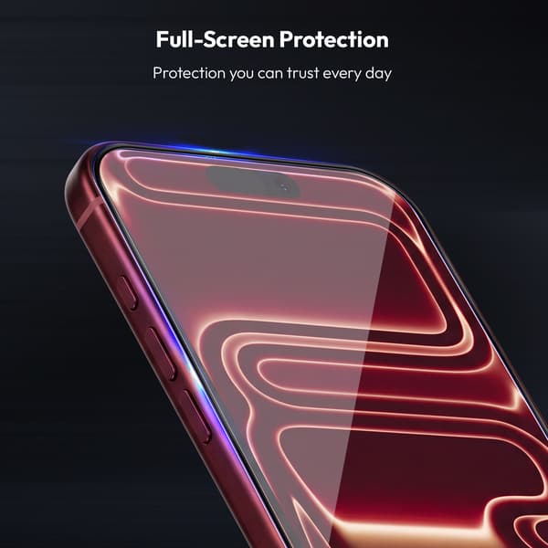 2-Pack iPhone 18 Pro Max Näytönsuoja & 2-Pack linssinsuoja - Karkaistu Lasi 9H - Super laatu 3D