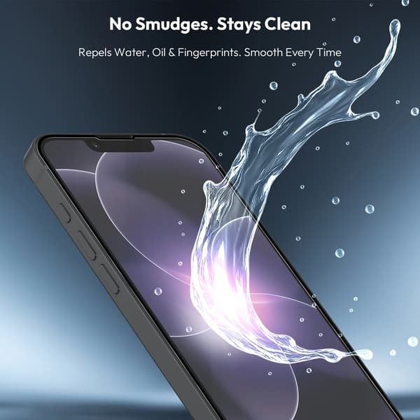 1-Pack iPhone 17e Skärmskydd & 1-Pack linsskydd - Härdat Glas | [Automatisk Installation] - Bubbelfritt