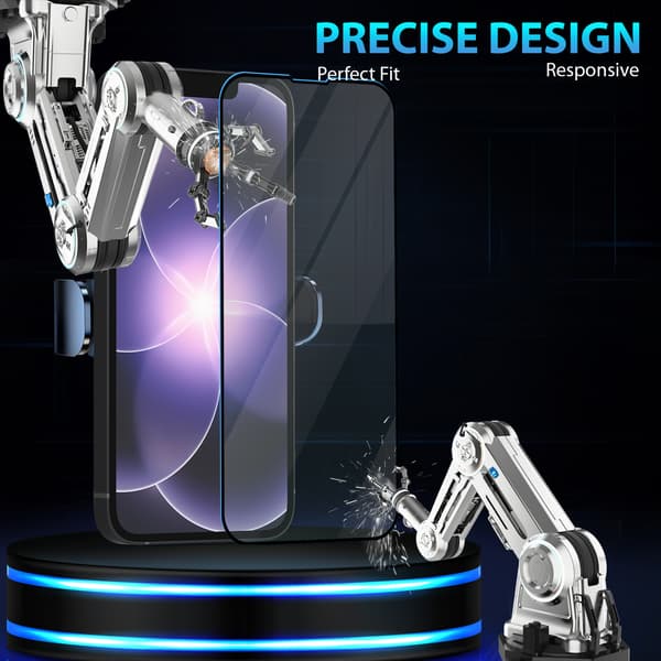2-Pack Iphone 17e Skärmskydd & 1-Pack linsskydd - Härdat Glas 9H - Super kvalitet 3D