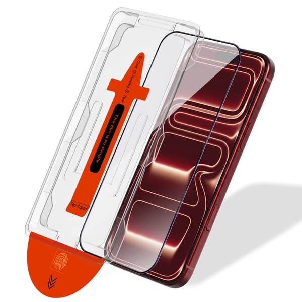 1-Pack iPhone 18 Pro Max Skärmskydd - Härdat Glas | [Automatisk Installation] - Bubbelfritt