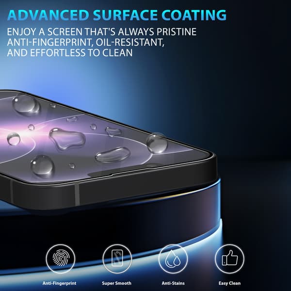 1-Pack Iphone 17e Skärmskydd - Härdat Glas 9H - Super kvalitet 3D