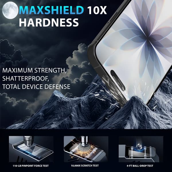 2-Pack Iphone 17E Skärmskydd - Härdat Glas 9H - Super kvalitet 3D