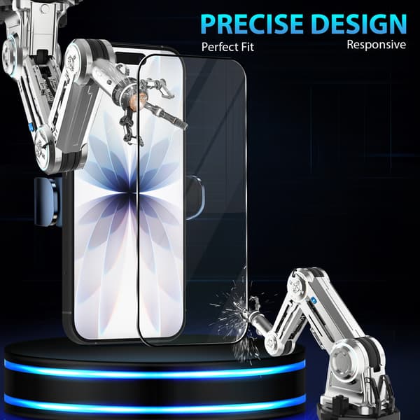 2-Pack Iphone 17E Skärmskydd - Härdat Glas 9H - Super kvalitet 3D