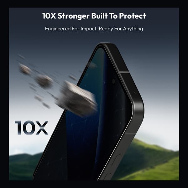 2-Pack Google Pixel 10a Privacy Skärmskydd - Härdat Glas 9H - Super kvalitet 3D