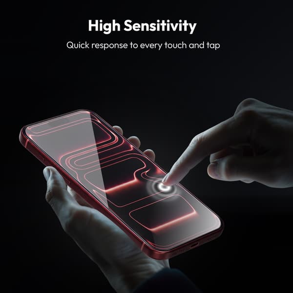 1-Pack iPhone 18 Pro Max Skærmbeskyttelse & 1-Pack linsebeskyttelse - Hærdet Glas 9H - Super kvalitet 3D