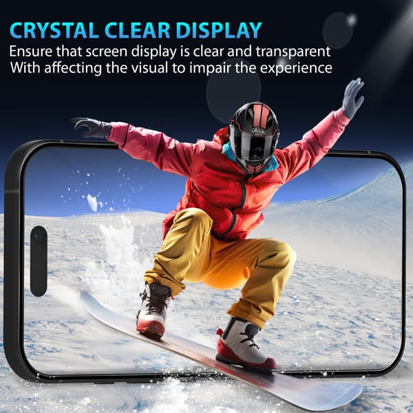 2-Pack Iphone 17E Skärmskydd - Härdat Glas 9H - Super kvalitet 3D