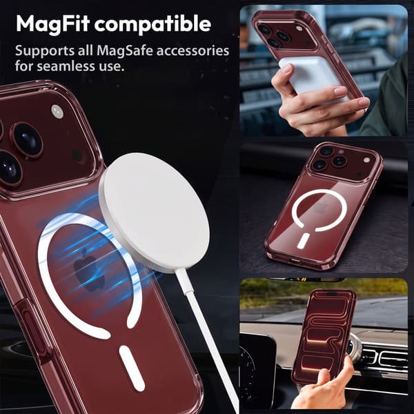 MagCase til iPhone 18 Pro Max – Krystalklart MagSafe-cover