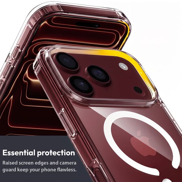 MagCase til iPhone 18 Pro Max – Krystalklart MagSafe-cover