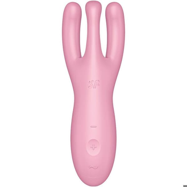 SATISFYER THRESOME 4 VIBRATOR ROSA