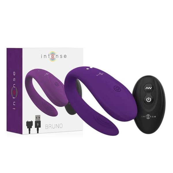 VIBRO INTENSE BRUNO PARTNER DUBBEL NÖJE