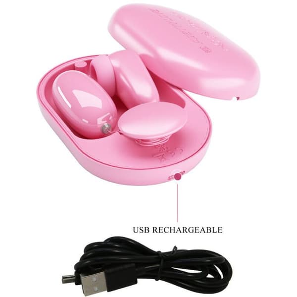 PRETTY LOVE - MAGIC BOX VIBRATION BALL & ROSA STIMULATOR -