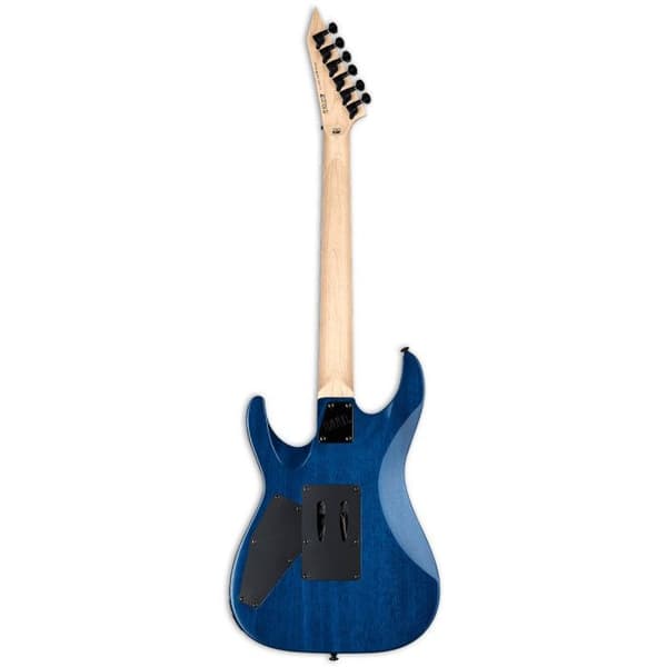 LTD MH-203QM Se Genom Blå Gitarr Metall / Modern
