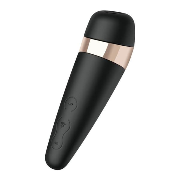 Klitoralstimulator - Satisfyer - Pro 3 Vibration - Silikon - 11 vågprogram - Vattentät