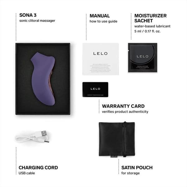 LELO - SONA 3 Klitorisstimulator - Cyber Lila