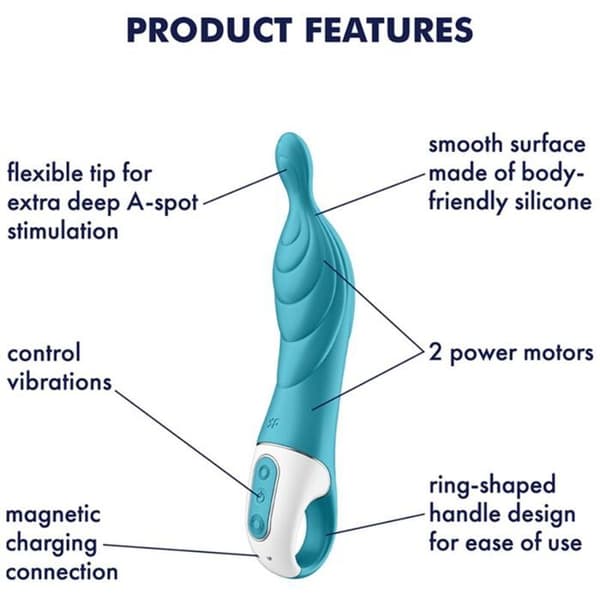 A-Mazing 2 Turquoise Vibrator - Satisfyer