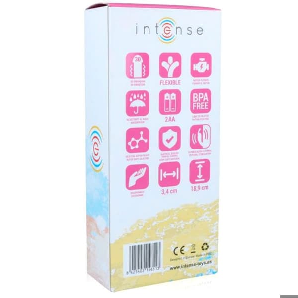RABBIT INTENSE HILARI VIBRATOR ROSA SILIKON LUXE