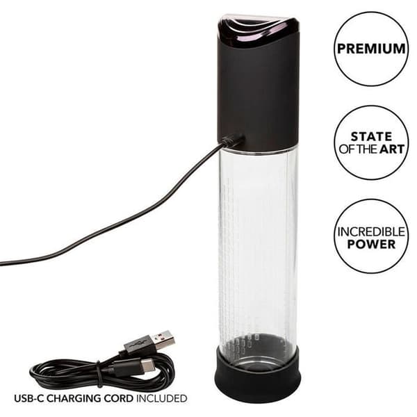 CALEXOTICS - CALEXOTICS - PUMP FÖR SUCTION PEAK 4 HASTIGHETER SVART